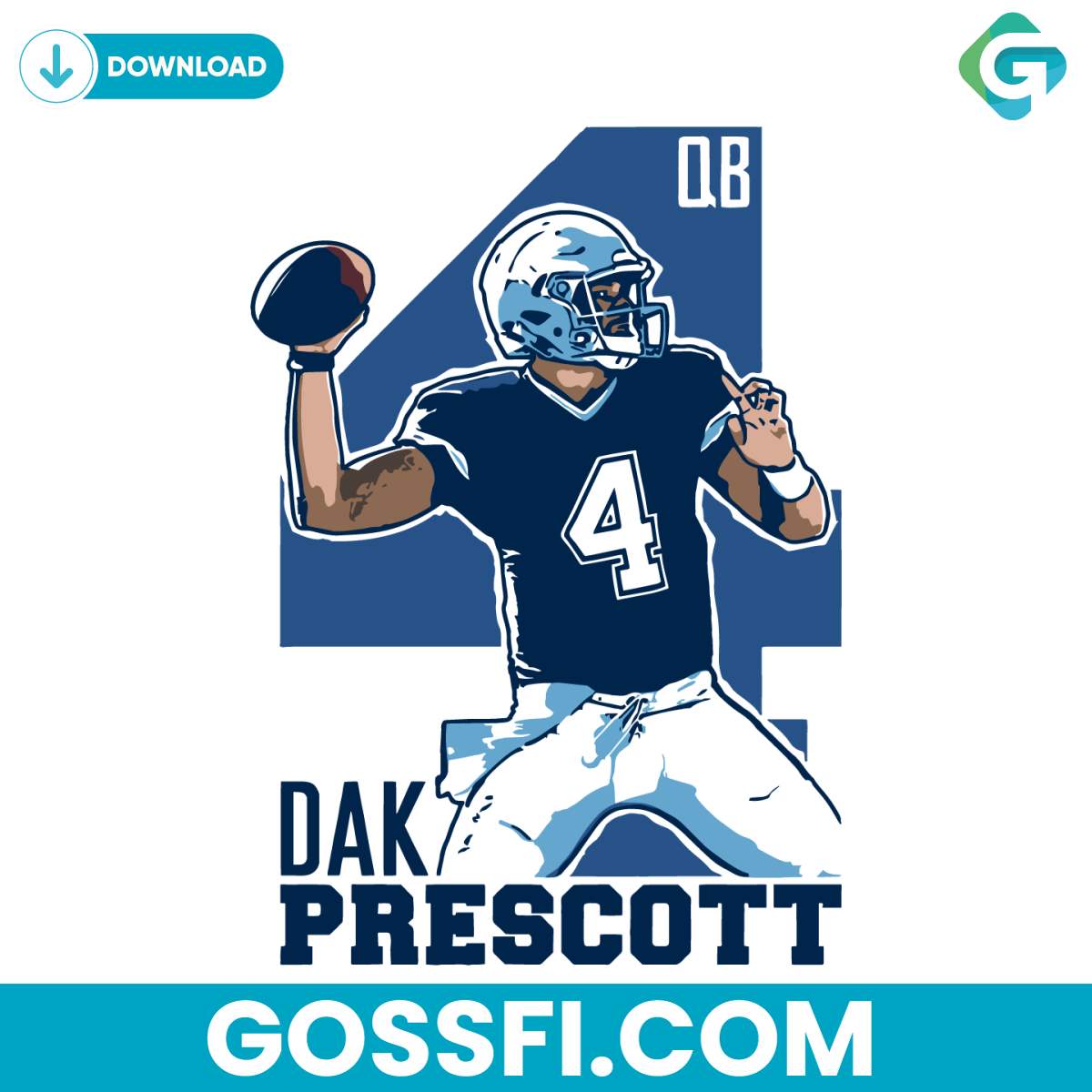 dak-prescott-dallas-cowboys-player-svg-digital-download