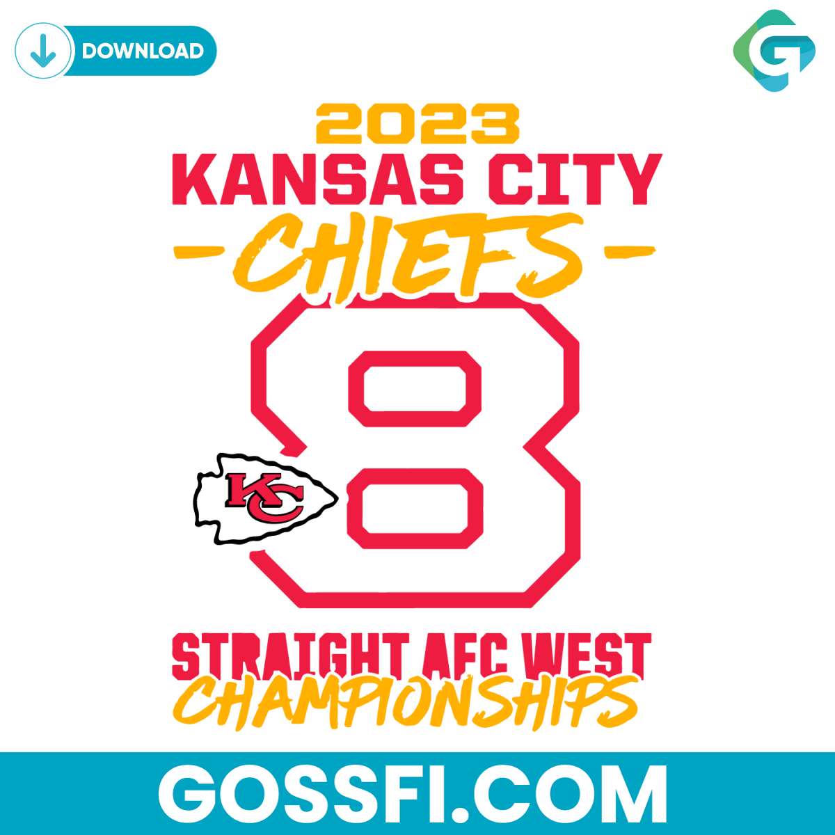 kansas-city-chiefs-8-straight-afc-west-championships-svg
