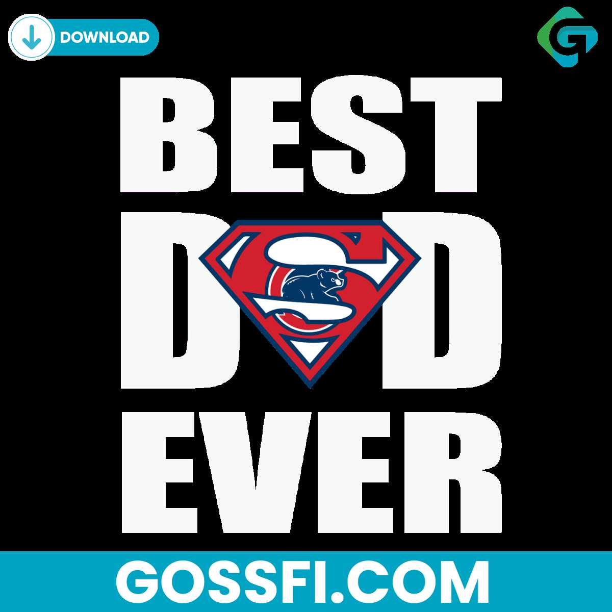 chicago-cubs-best-dad-ever-svg-digital-download