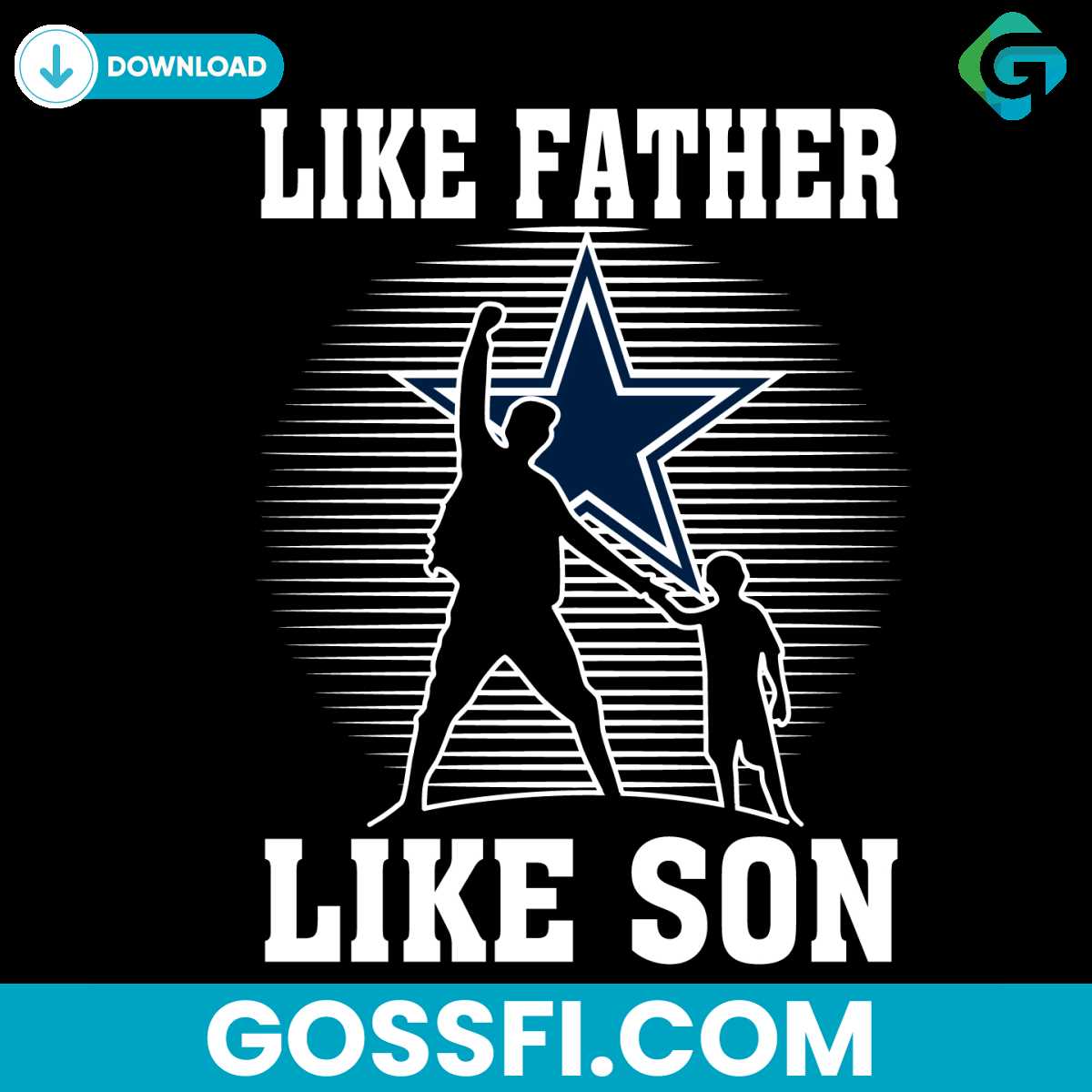 like-father-like-son-dallas-cowboys-svg