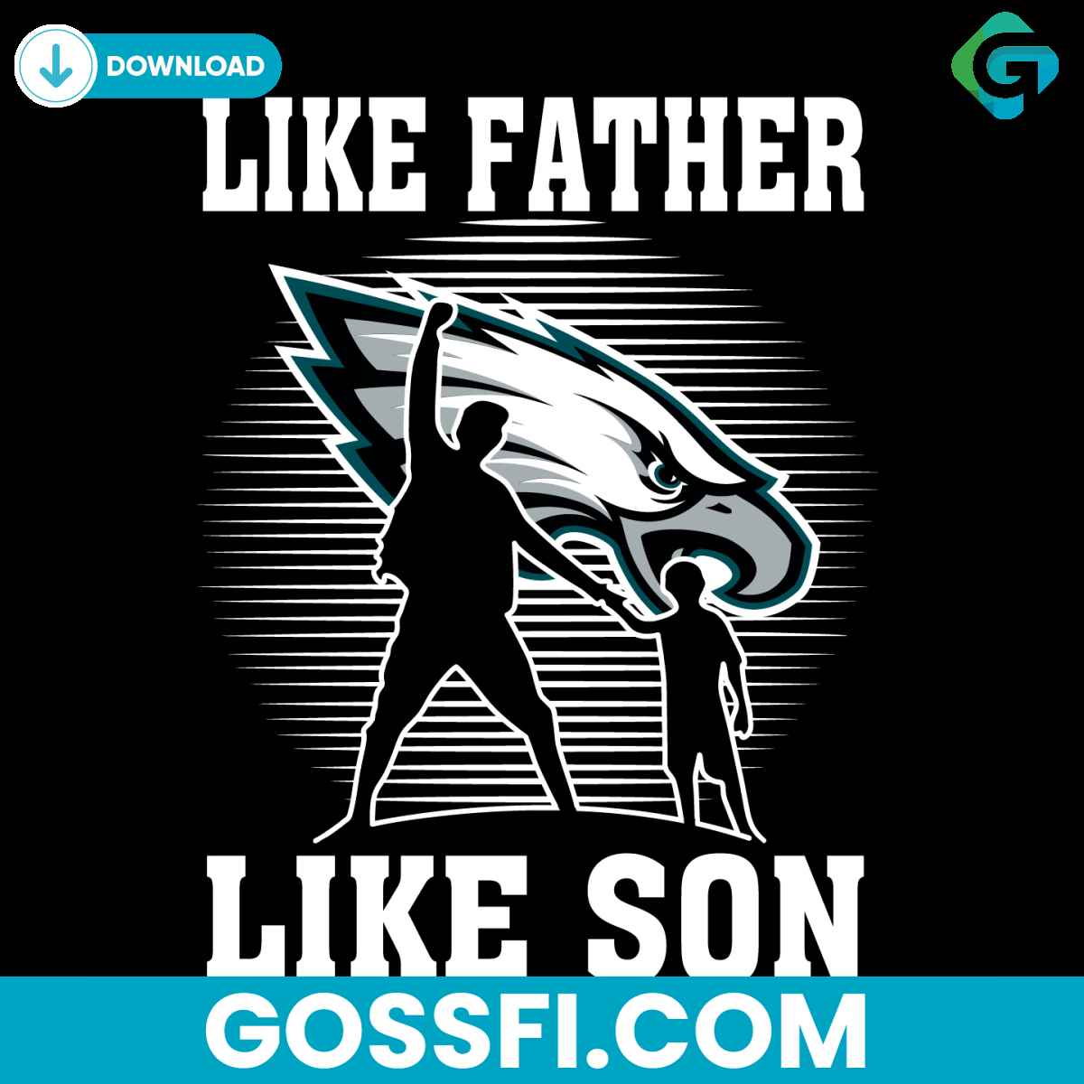 like-father-like-son-philadelphia-eagles-svg