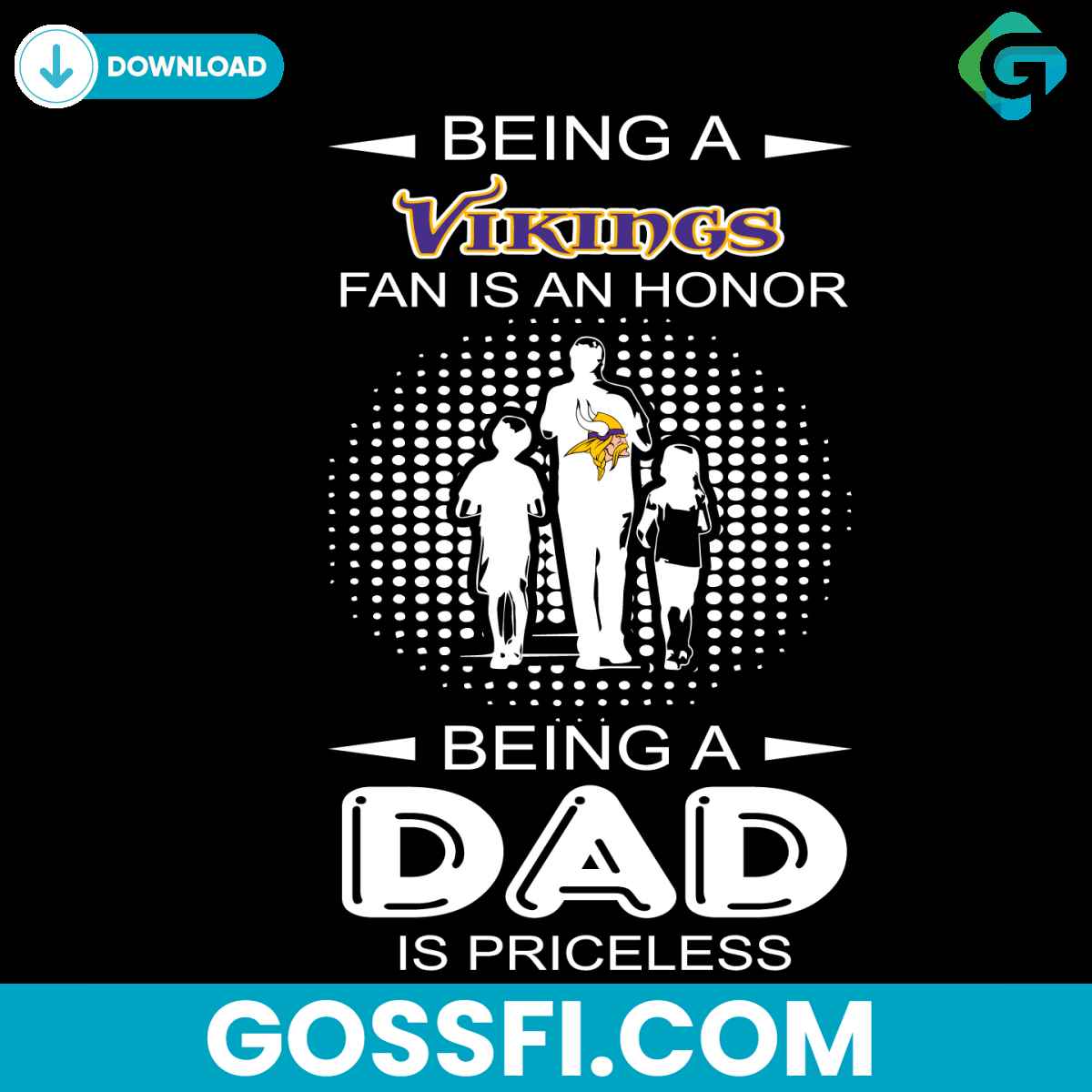 being-a-vikings-fan-is-an-honor-being-a-dad-is-priceless-svg