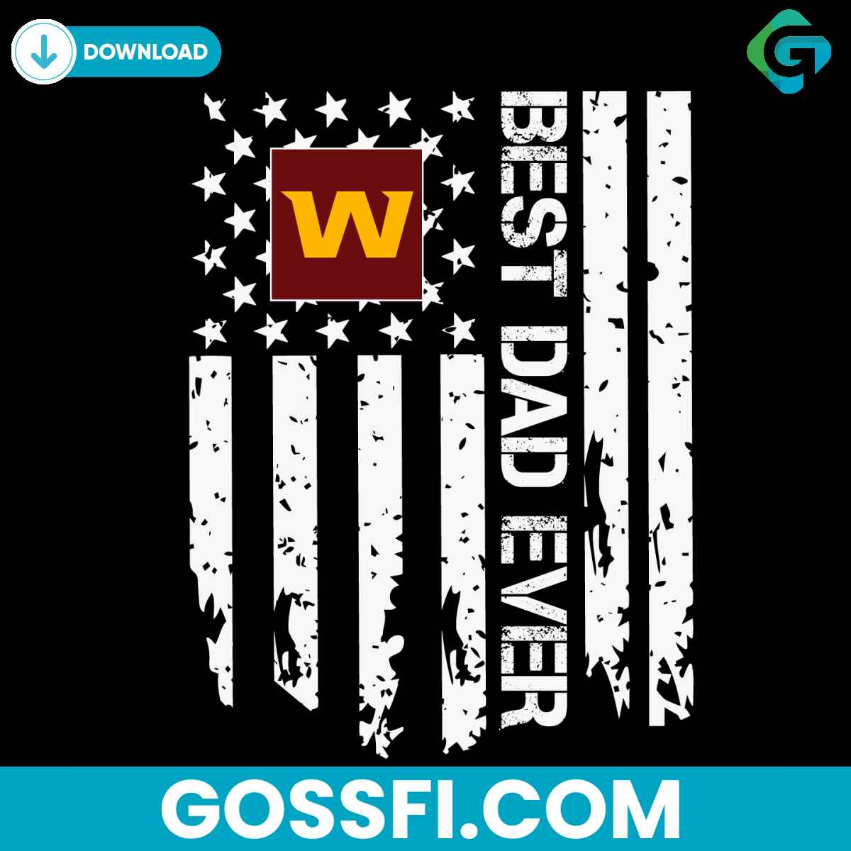 Best Dad Ever Svg Washingtion Team Flag Svg 1 best-dad-ever-svg-washingtion-team-flag-svg