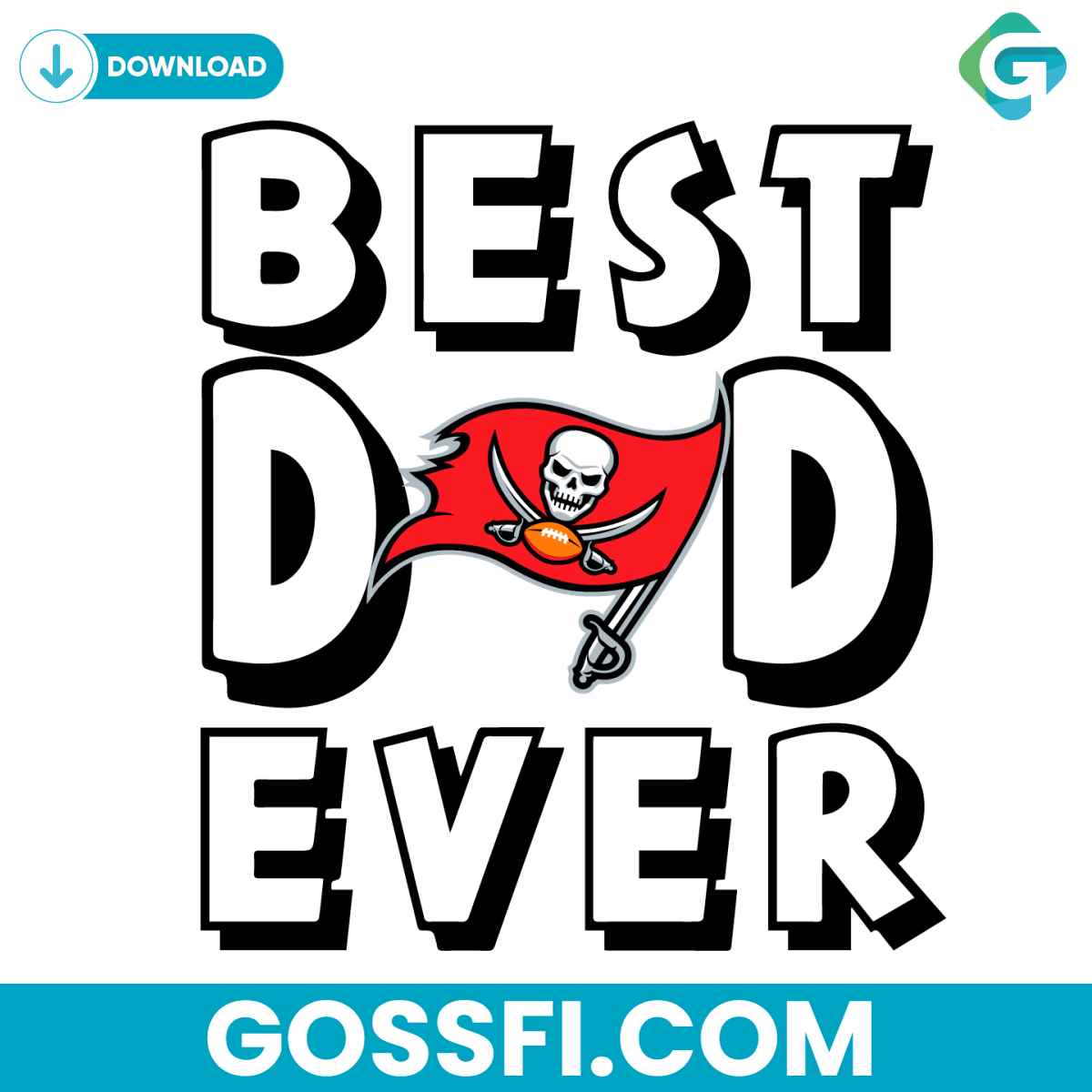 best-dad-ever-tampa-bay-buccaneers-svg