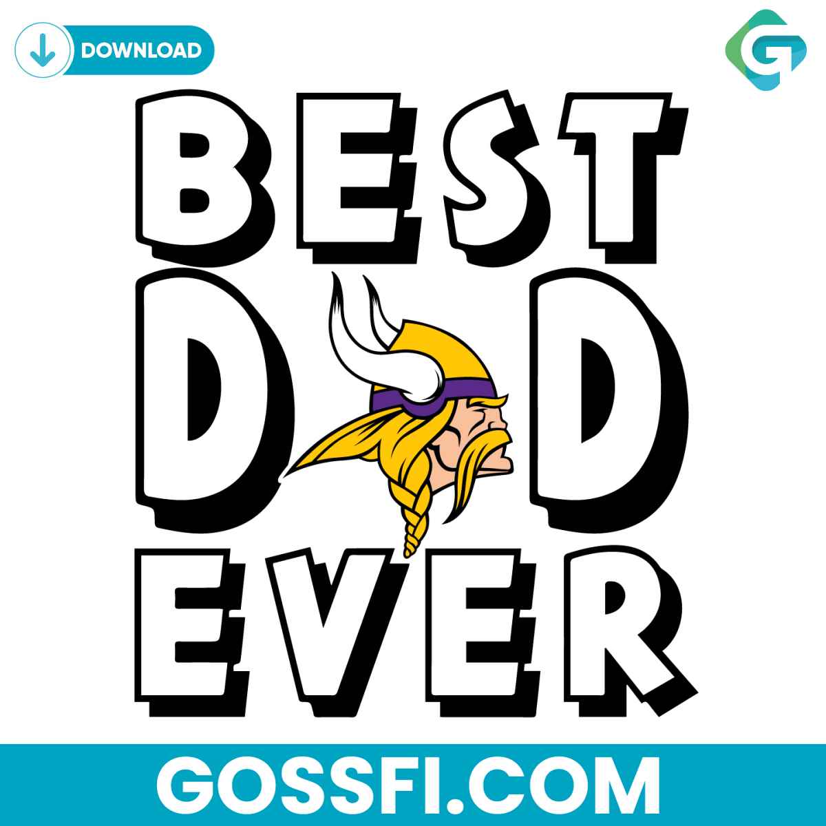 best-dad-ever-minnesota-vikings-svg