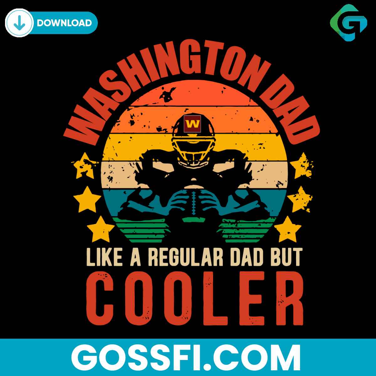 washington-dad-like-a-regular-dad-but-cooler-svg