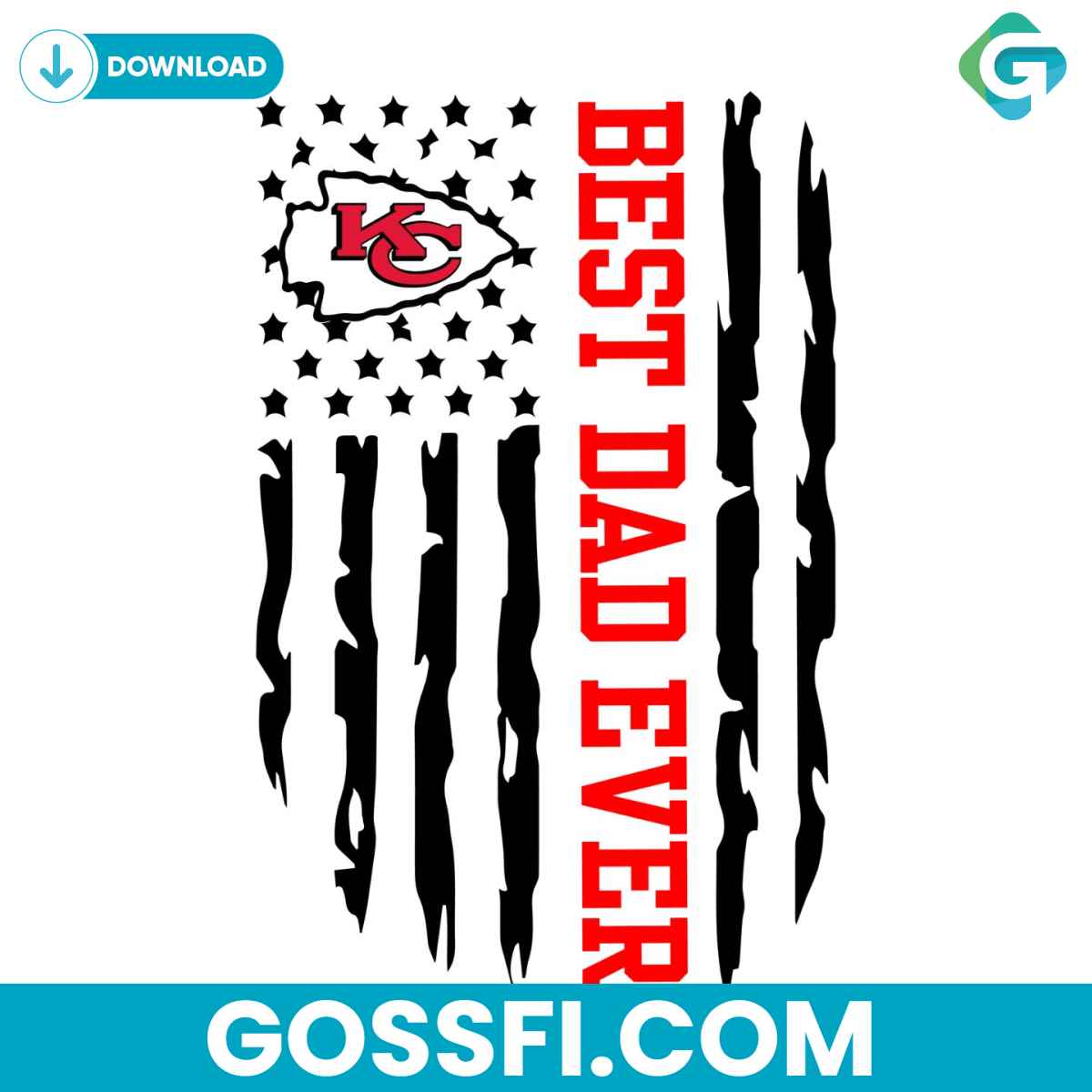 kansas-city-chiefs-best-dad-ever-american-flag-svg