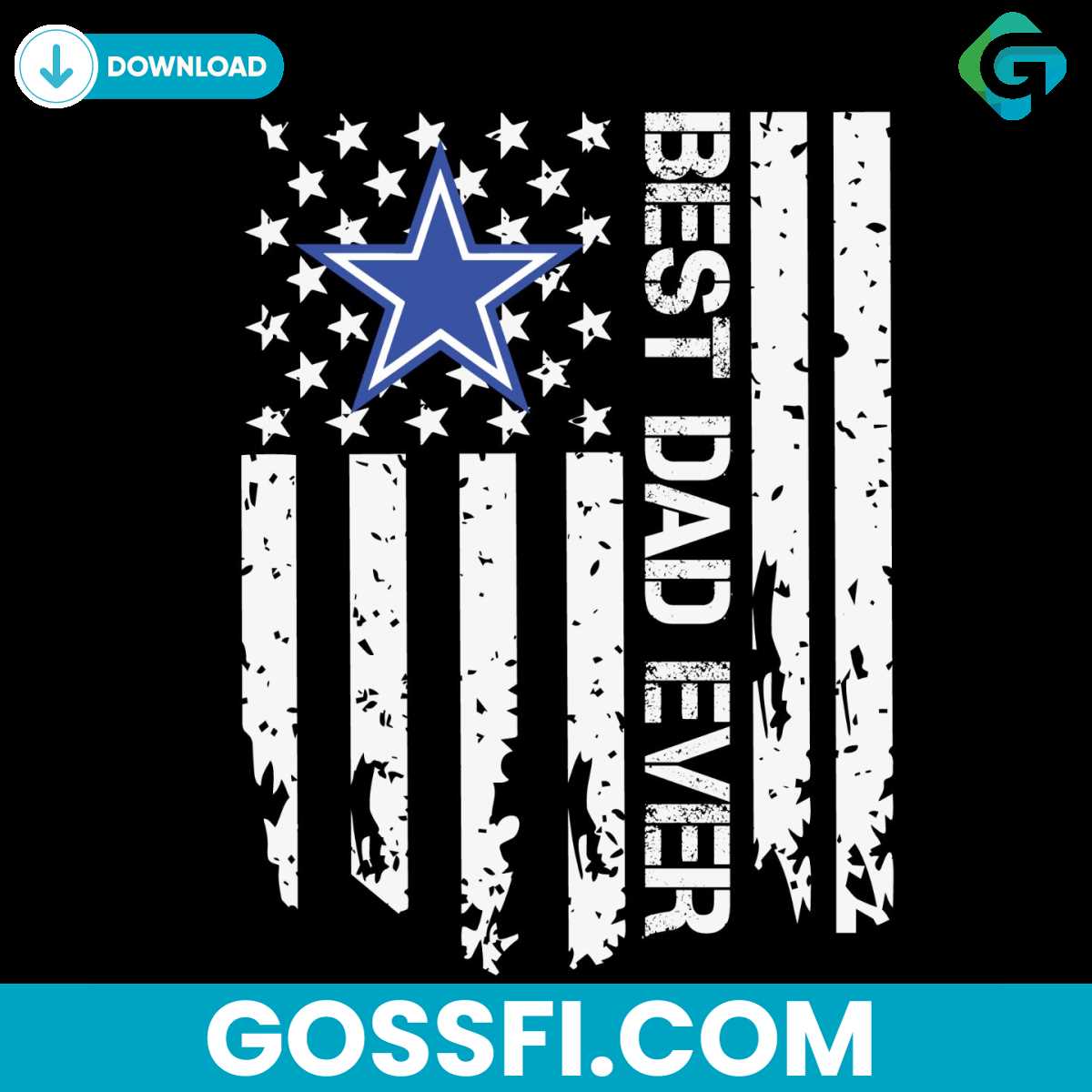 dallas-cowboys-best-dad-ever-american-flag-svg