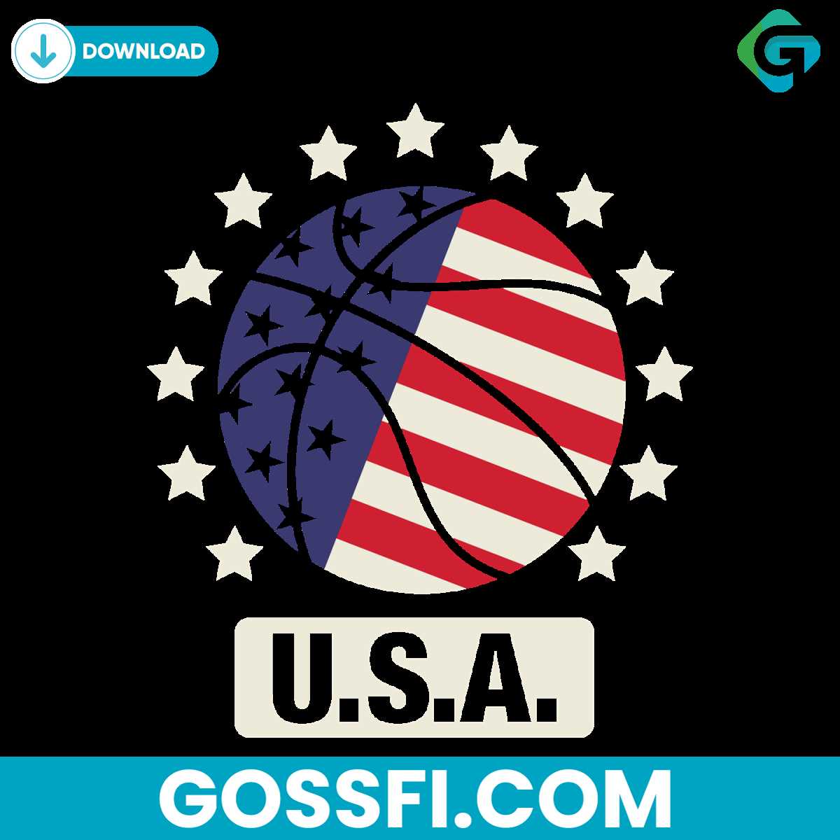 usa-basketball-svg-digital-download