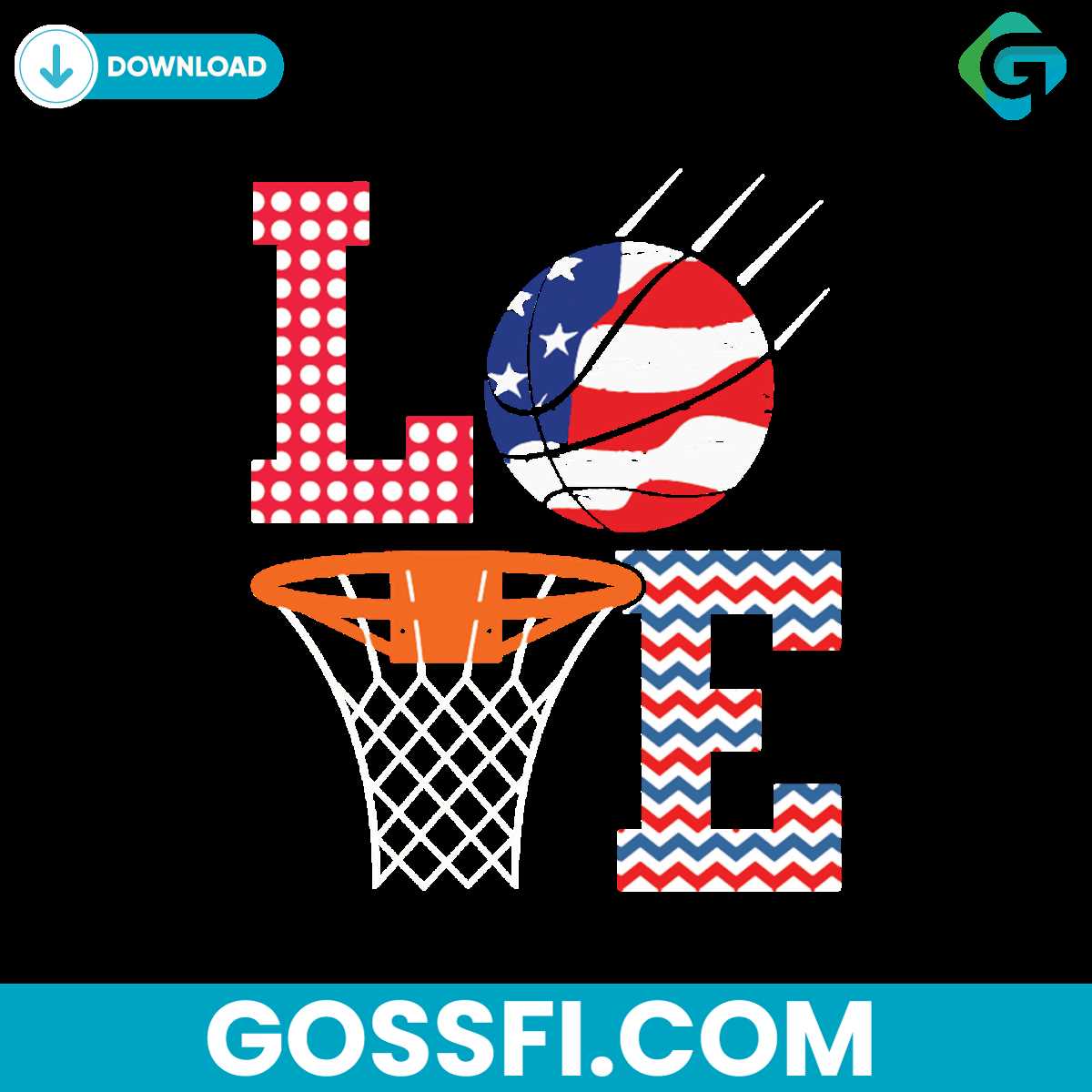 love-4th-of-july-baseball-svg-digital-download