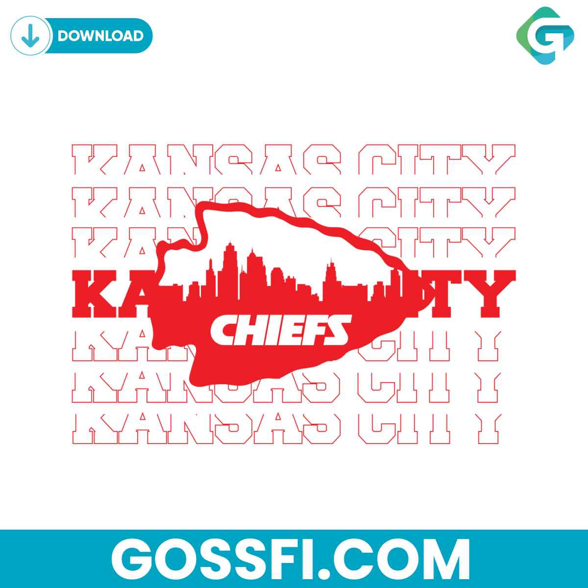 kansas-city-chiefs-skyline-logo-svg-digital-download