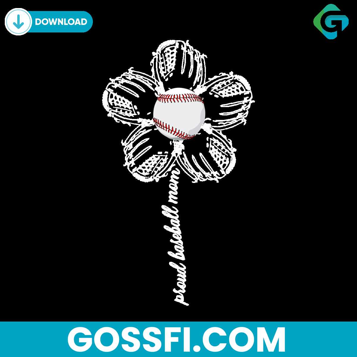 proud-baseball-mom-flower-svg-digital-download