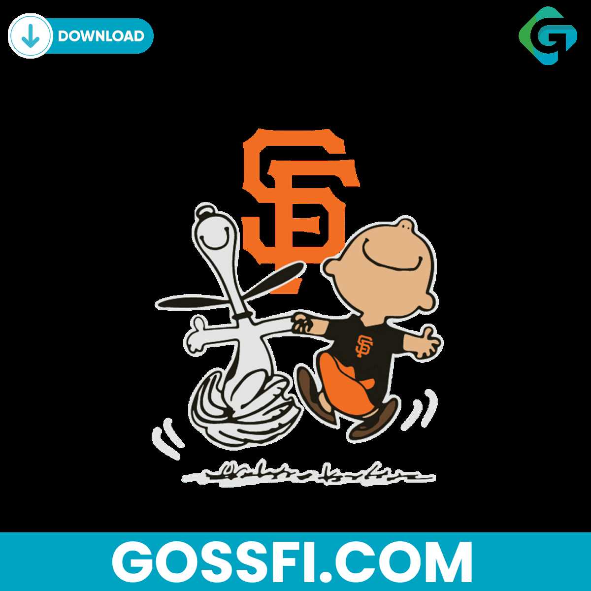 san-francisco-giants-snoopy-charlie-brown-svg
