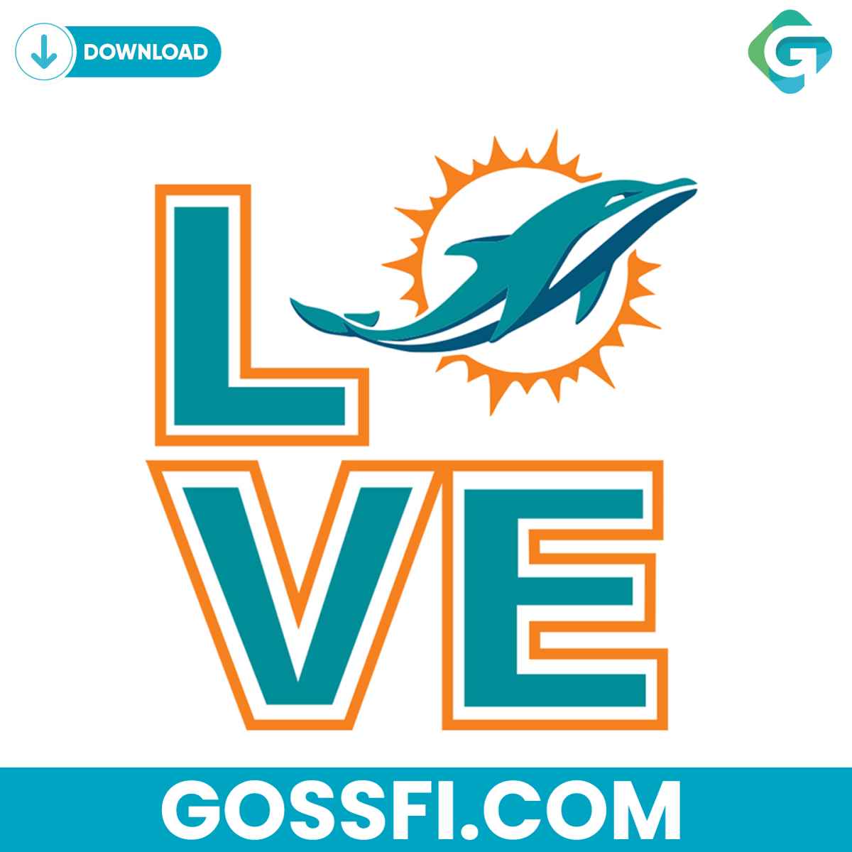 love-miami-dolphins-svg-cricut-digital-download