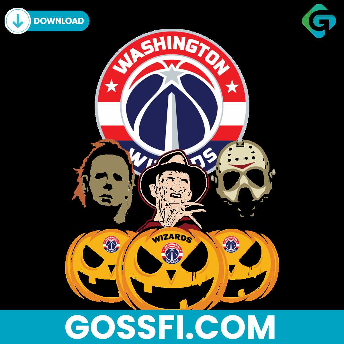 Washington Wizards Halloween Horror Movie Pumpkin Svg 1 washington-wizards-halloween-horror-movie-pumpkin-svg