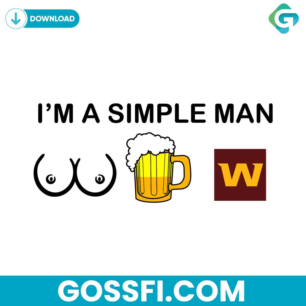 i-am-a-simple-man-warning-washington-football-team-svg