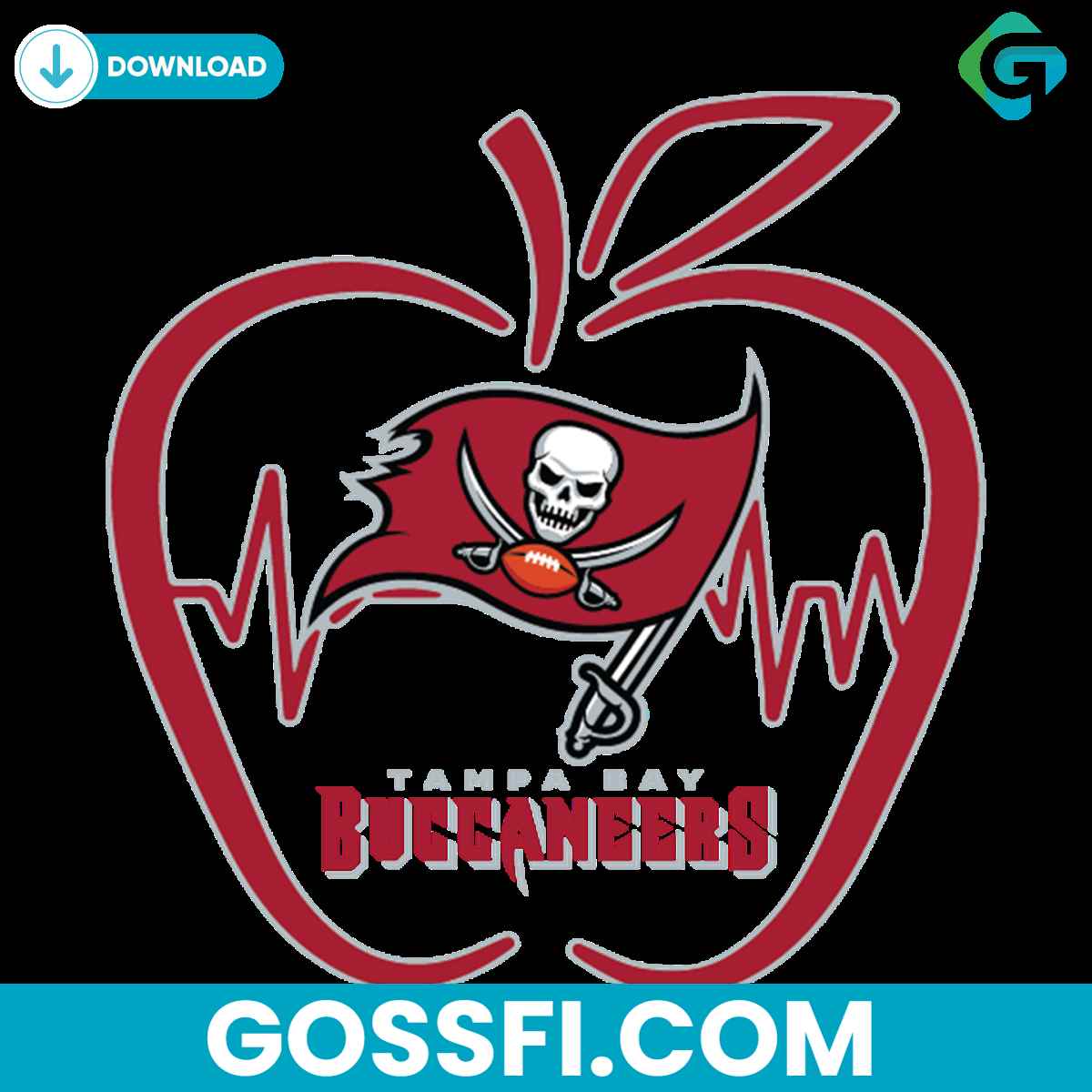 tampa-bay-buccaneers-apple-svg