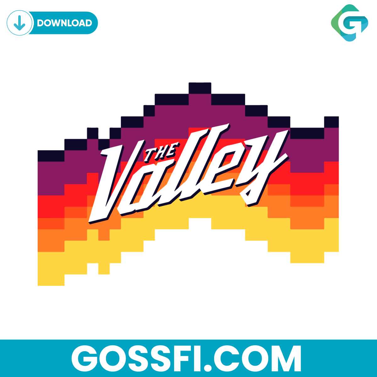 phoenix-suns-the-valley-svg-digital-download