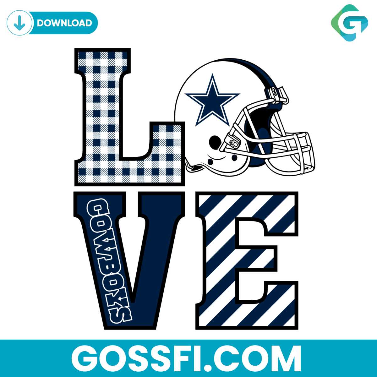 love-dallas-cowboys-helmet-svg