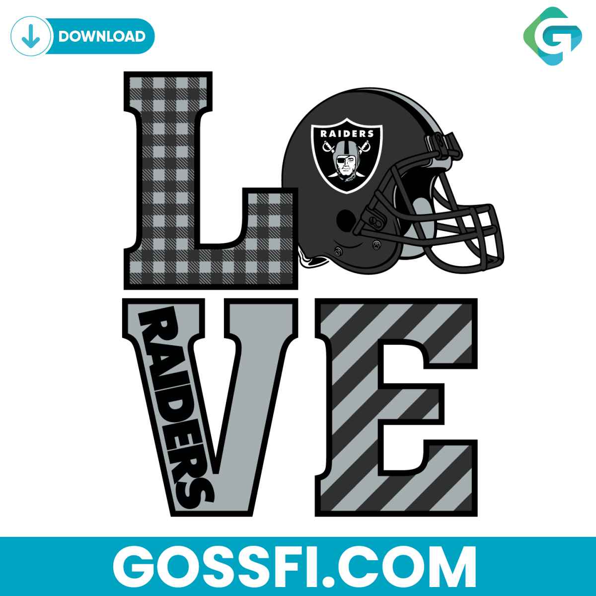 love-las-vegas-raiders-helmet-svg