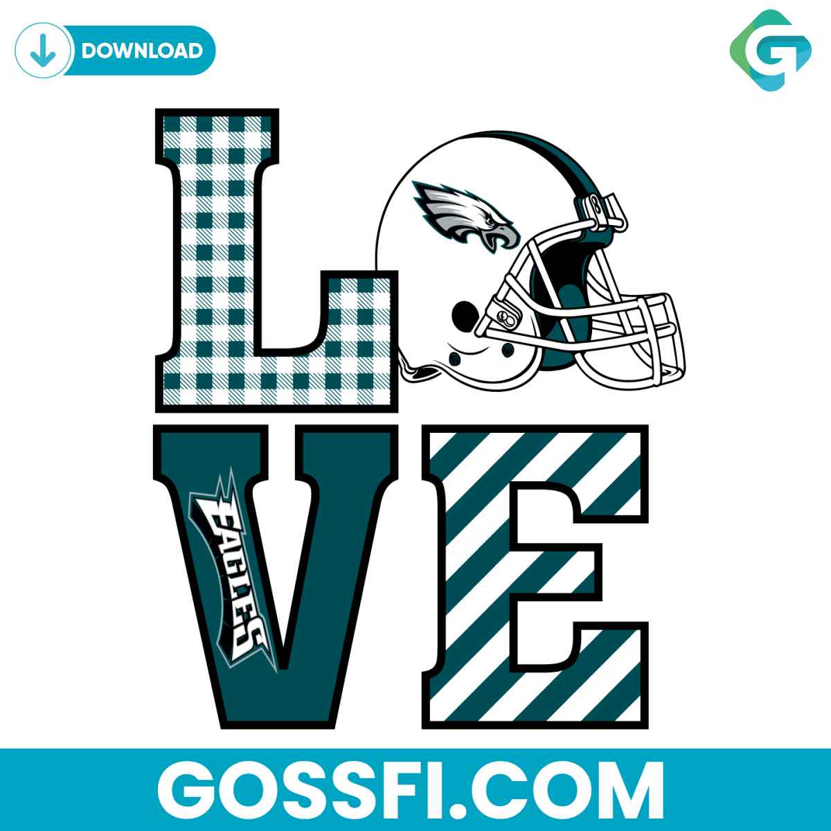 love-philadelphia-eagles-svg-digital-download