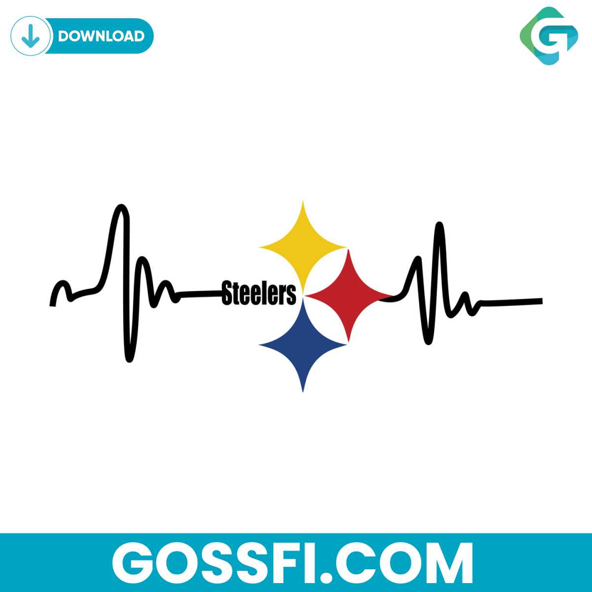 pittsburgh-steelers-heartbeat-svg-digital-download