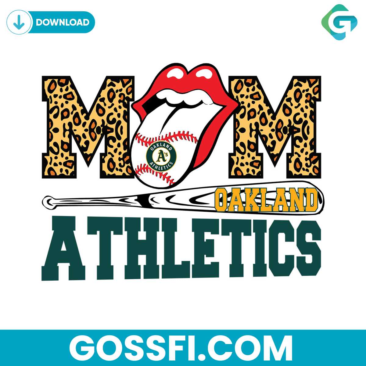 oakland-athletics-mom-svg-digital-download