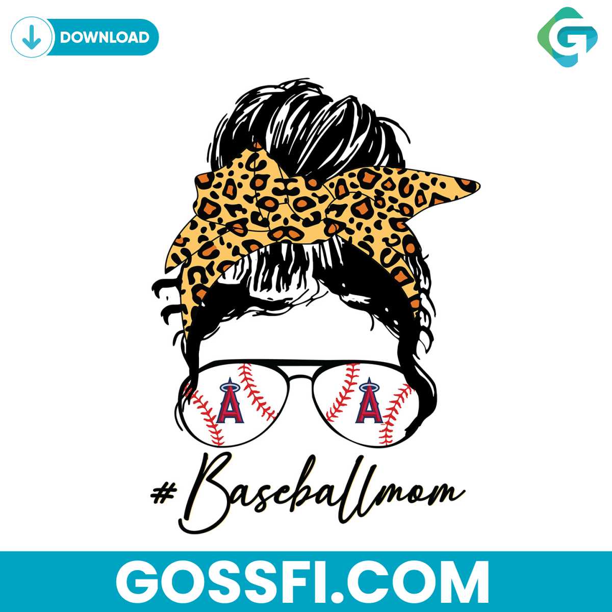 los-angeles-angels-baseball-mom-svg