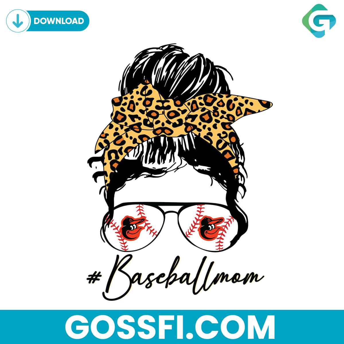 baltimore-orioles-baseball-mom-svg