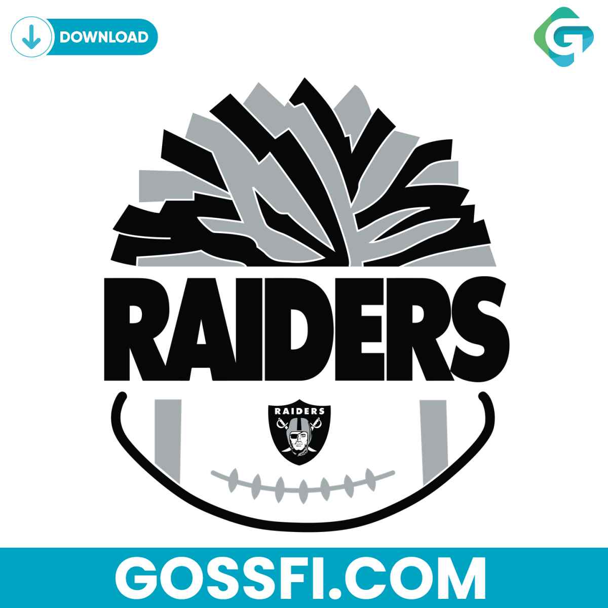 las-vegas-raiders-nfl-football-svg