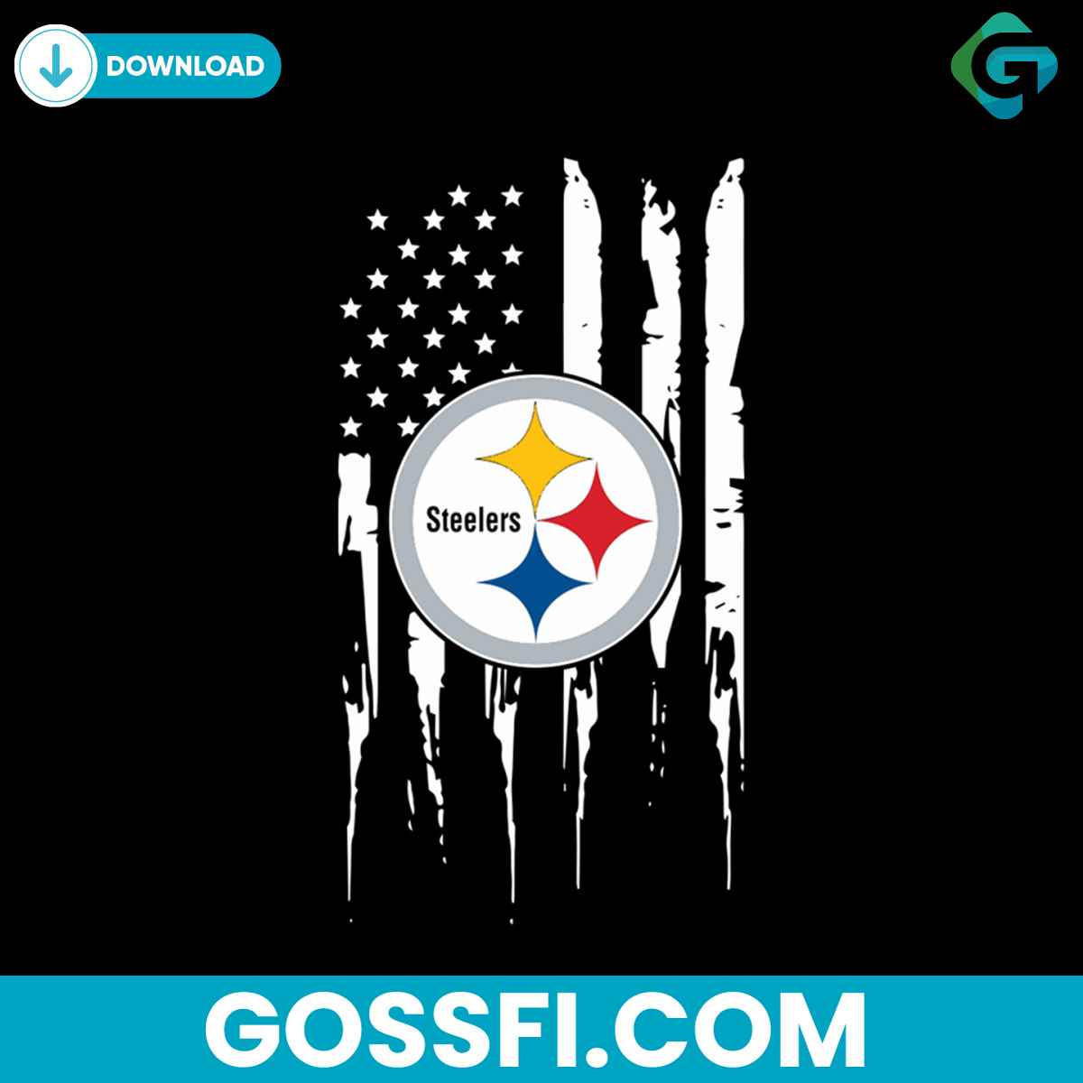flag-pittsburgh-steelers-svg-digital-download