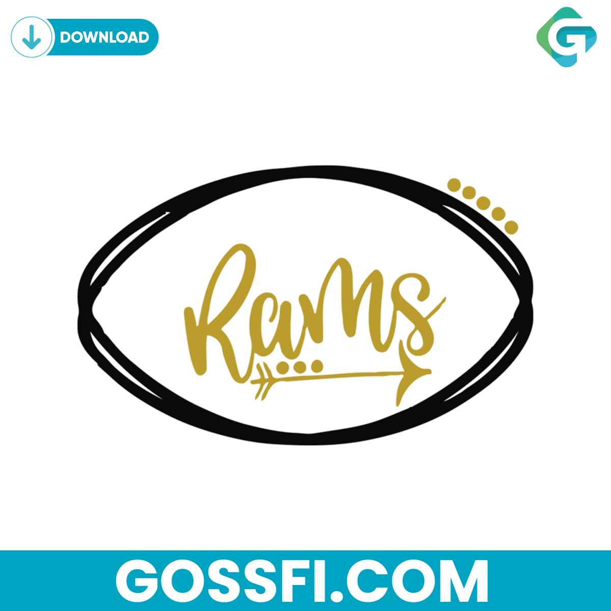 football-rams-svg-cricut-digital-download