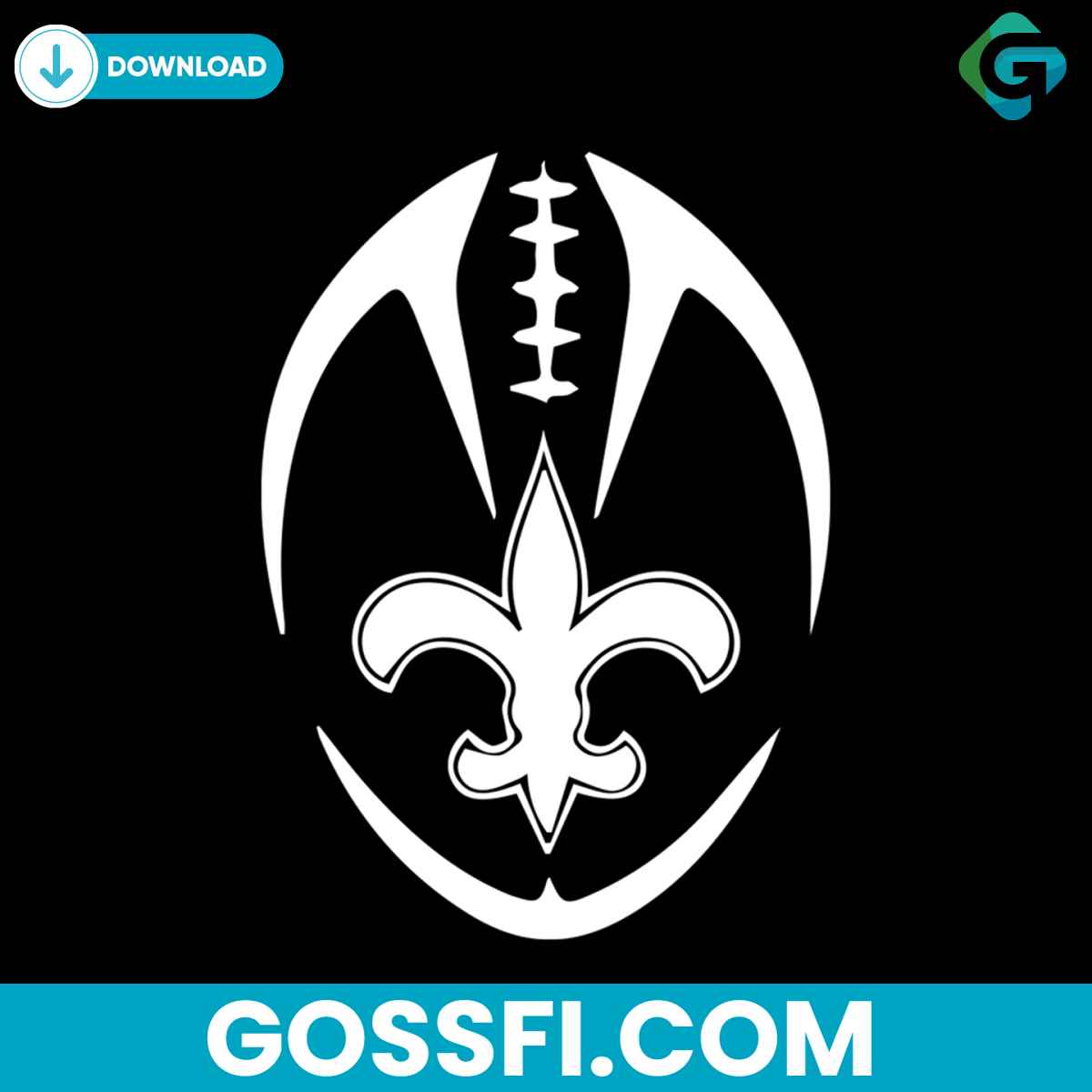 tribal-new-orleans-saints-svg-cricut-digital-download
