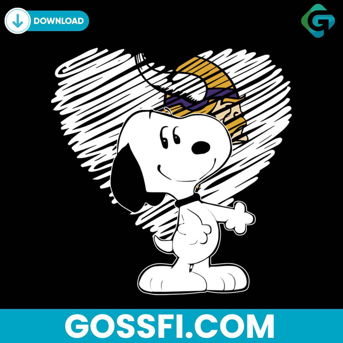snoopy-minnesota-vikings-heart-svg