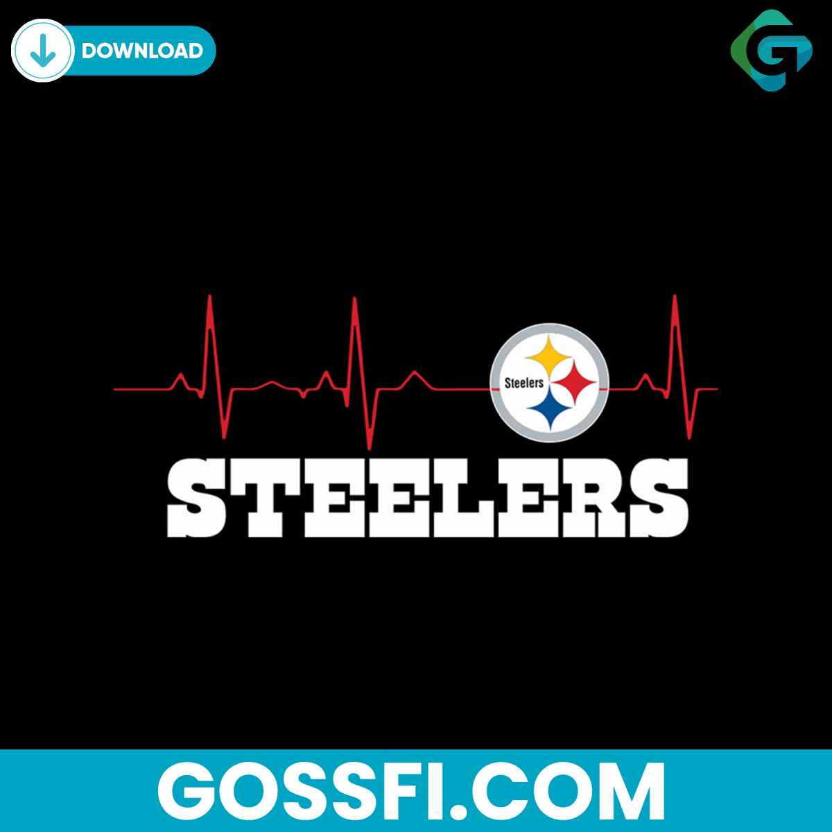 pittsburgh-steelers-heartbeat-svg-digital-download