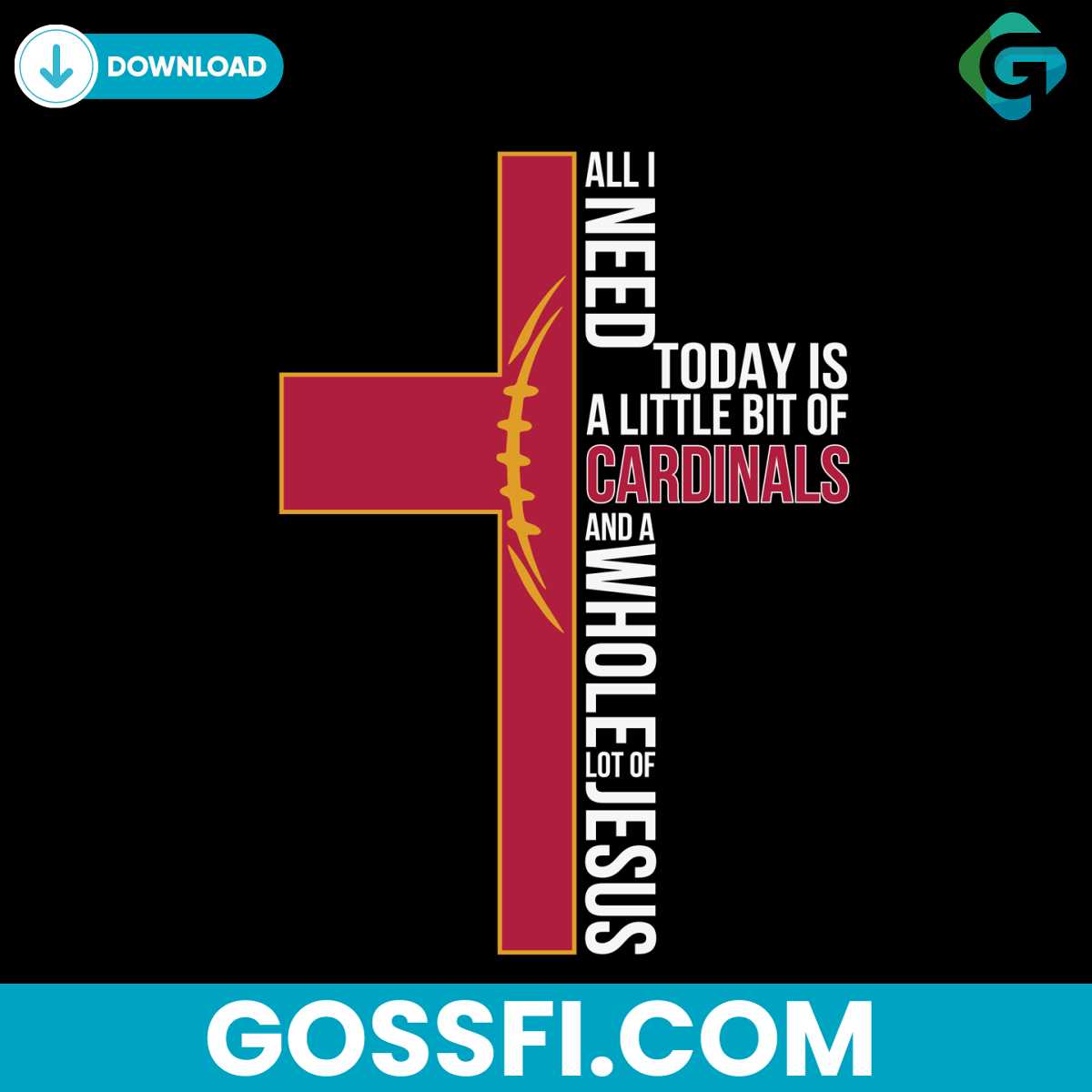 all-i-need-today-is-a-little-bit-of-cardinals-svg