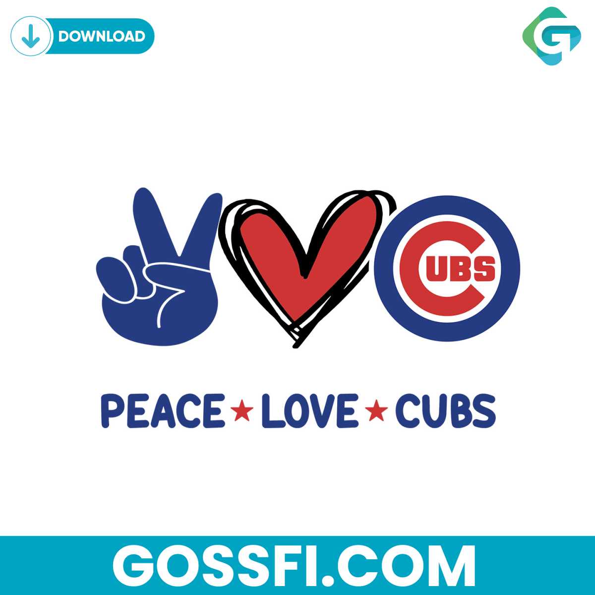 peace-love-cubs-svg-digital-download