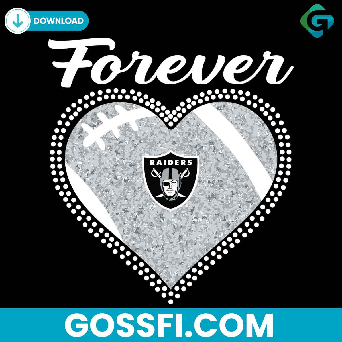 forever-las-vegas-raiders-heart-diamond-svg