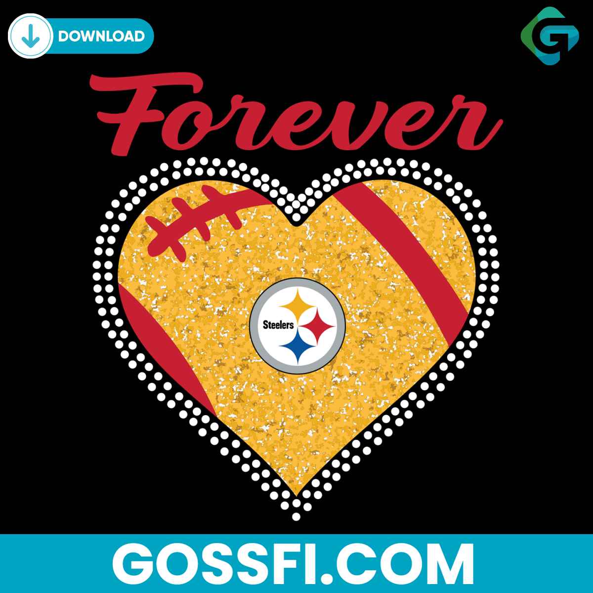 forever-pittsburgh-steelers-heart-diamond-svg