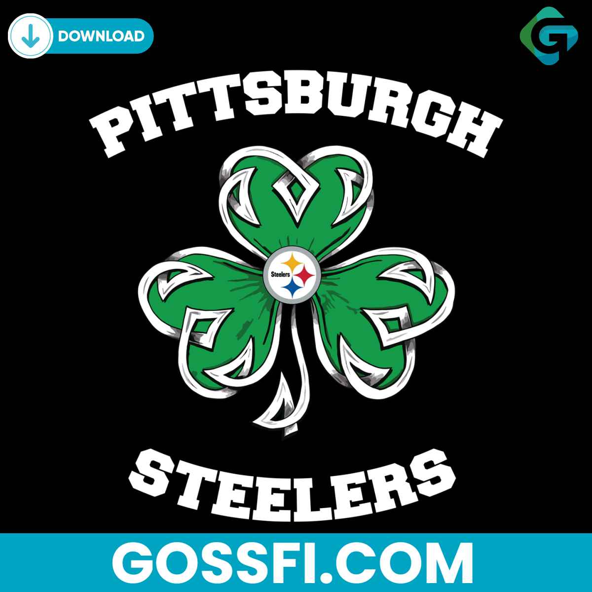shamrock-football-pittsburgh-steelers-svg