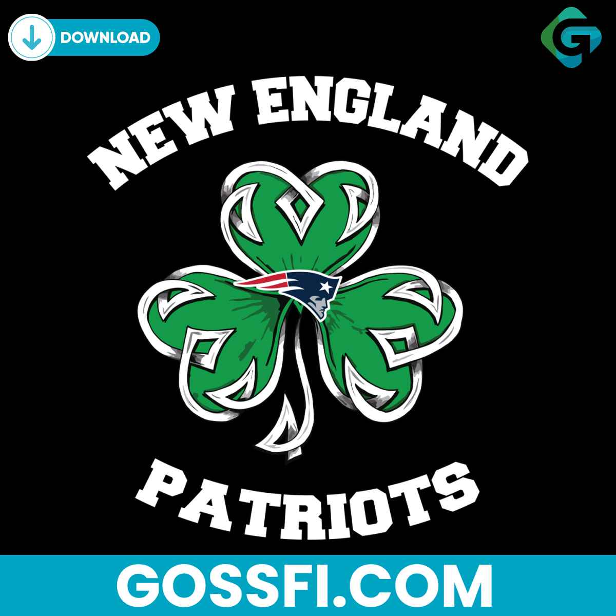 shamrock-football-new-england-patriots-svg