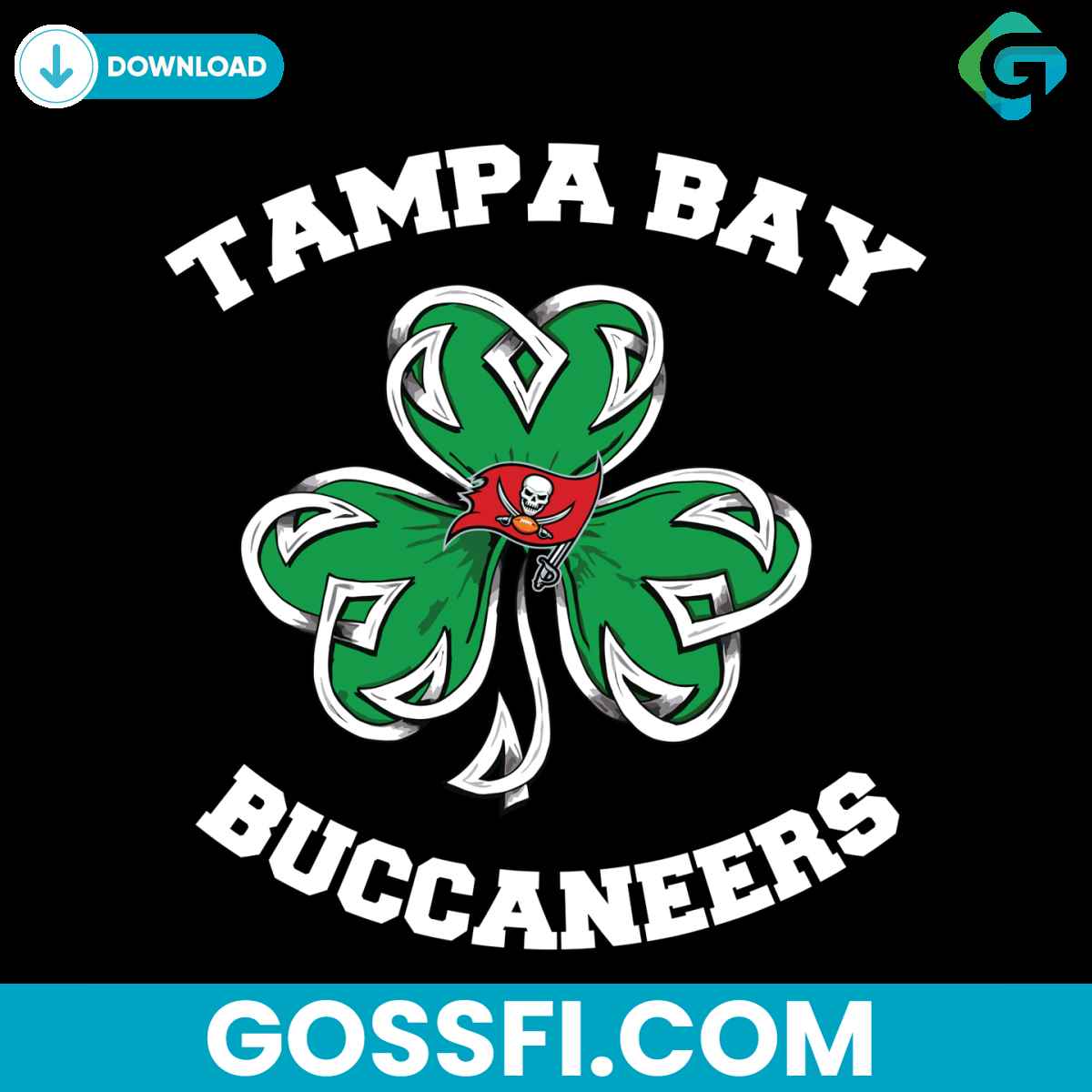 shamrock-football-tampa-bay-buccaneers-svg
