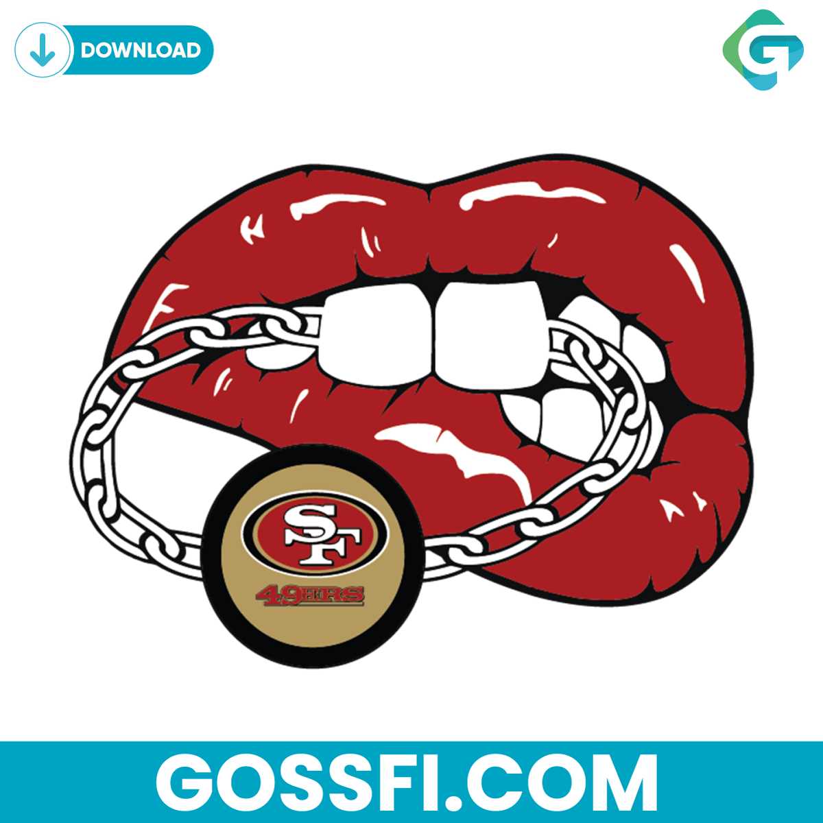 san-francisco-49ers-football-team-svg-digital-download