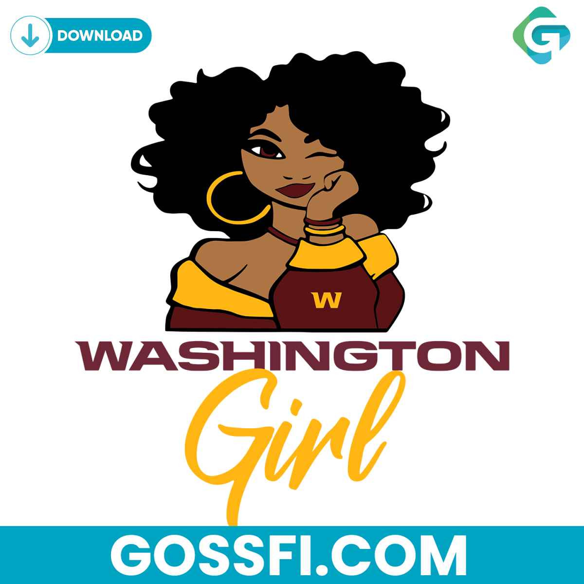 washington-girl-svg-digital-download