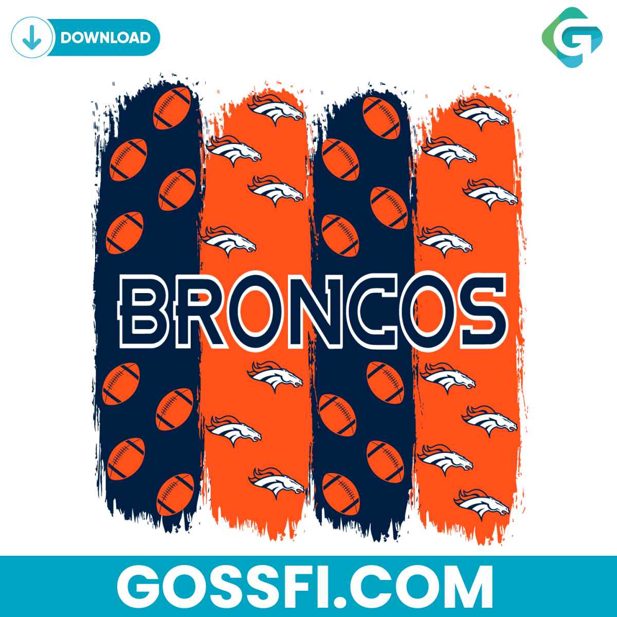 denver-broncos-football-pattern-svg