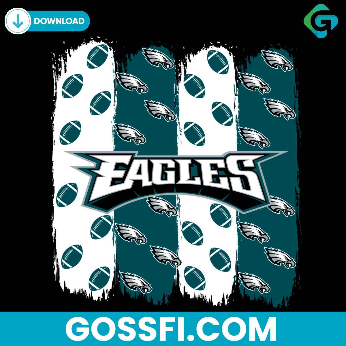 philadelphia-eagles-football-pattern-svg