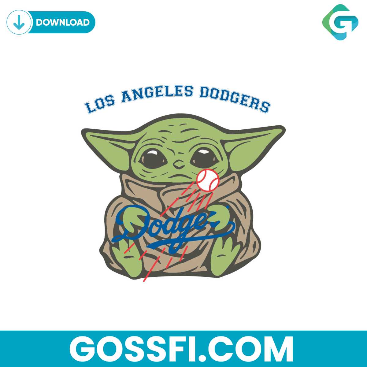 los-angeles-dodgers-baby-yoda-svg