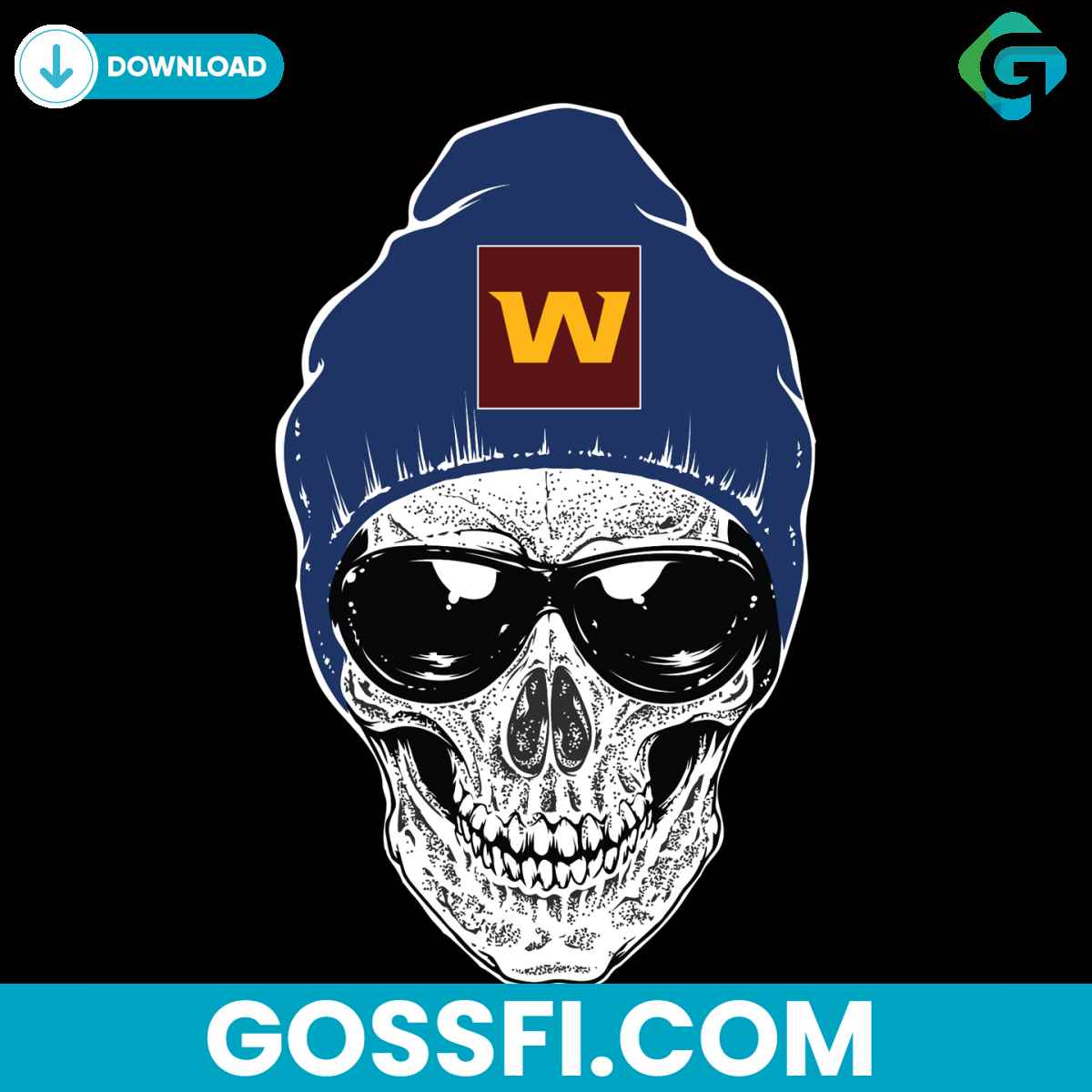 skull-washington-football-svg