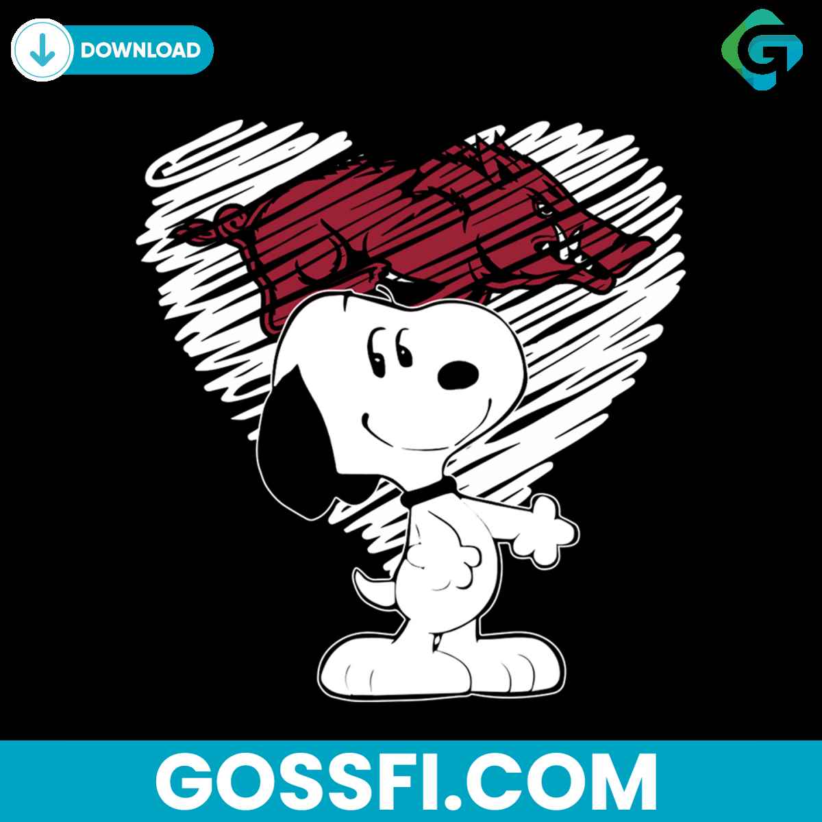 snoopy-arkansas-razorbacks-svg-cricut-digital-download