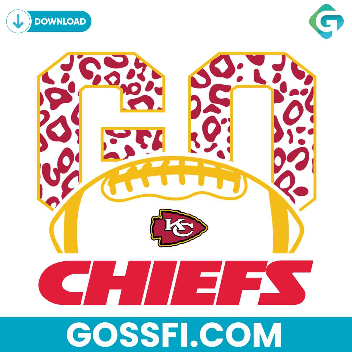 go-kansas-city-chiefs-leopard-svg-digital-download